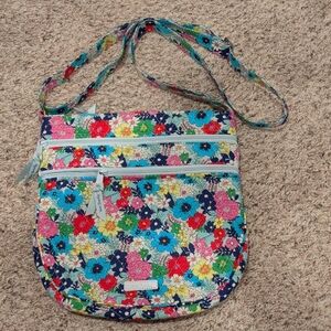 NWT Vera Bradley Floral Crossbody Bag
